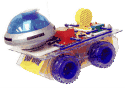 Snap Circuits SCROV-50 Deluxe Snap Rover R/C Vehicle