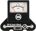 Snap Circuits 6SCM6 5V-0.5mA-50mA Meter